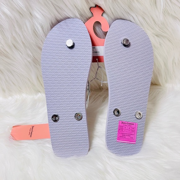 Juicy Couture Selfless‎ Flip Flops - Picture 2 of 4